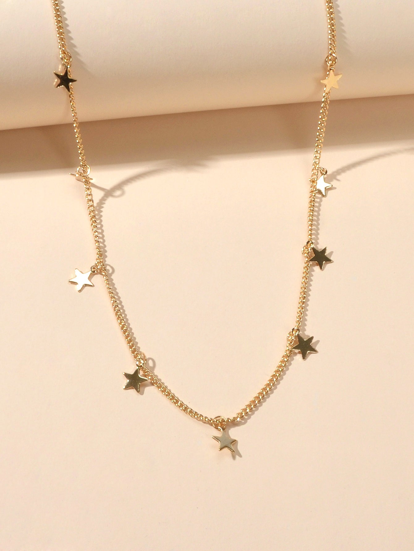 AU Local Boho Five-pointed Charm Choker Simple Casual Collarbone Necklace Collar-3